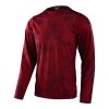 Джерси TLD SKYLINE LS CHILL JERSEY [TIE DYE WINE]